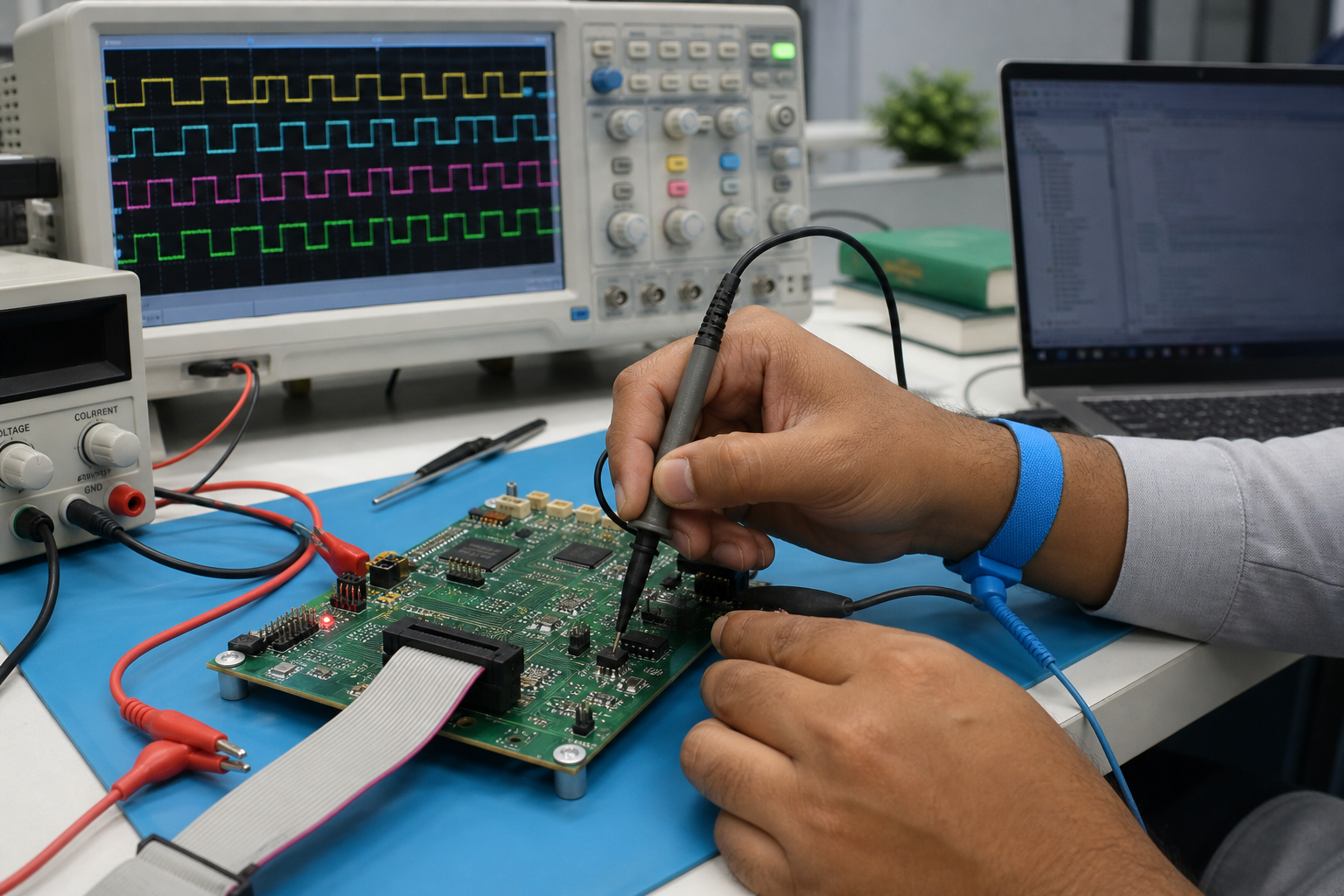 Embedded firmware bring-up bench