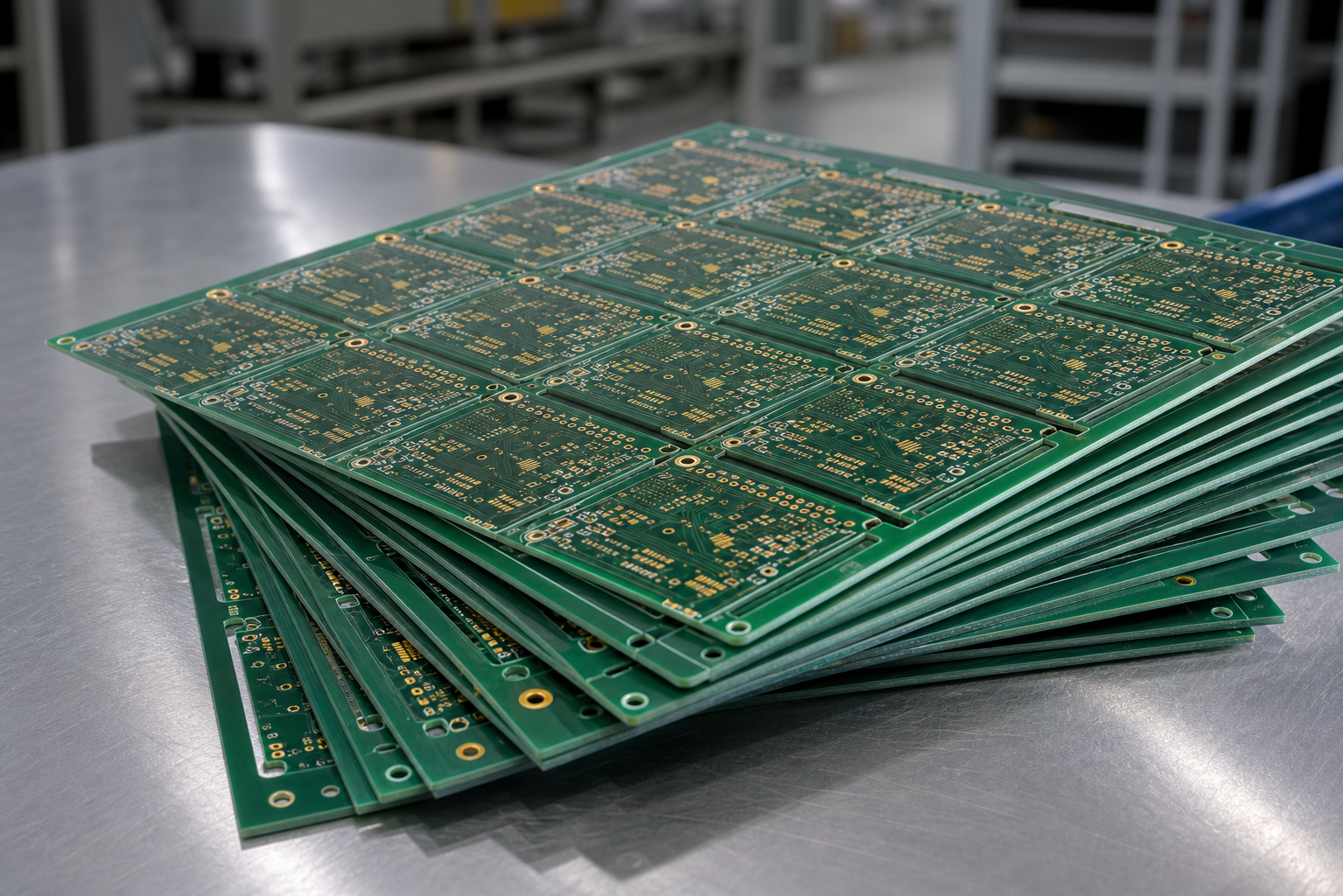 Bare PCB fabrication panels